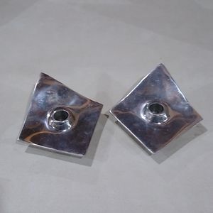 Pair of candlestick holders